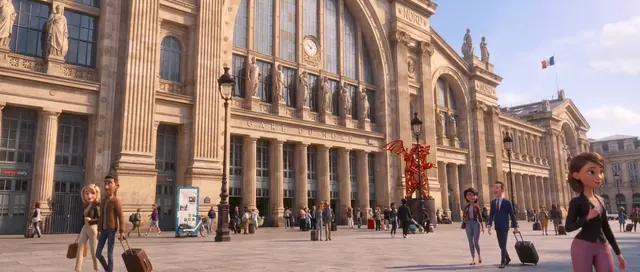 Eurostar Gare du Nord to Disneyland Paris